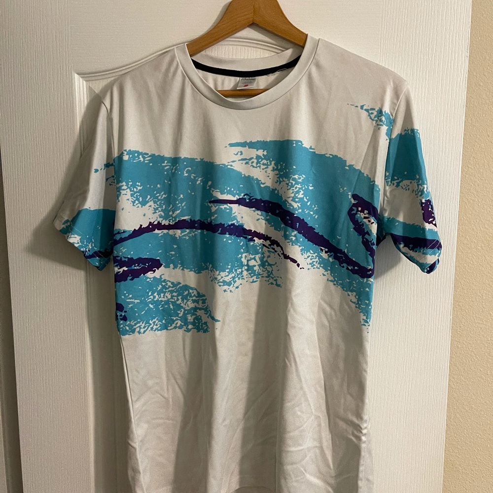 Men’s athletic T-shirt.